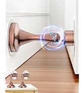 Door Stoppers, Magnetic Door Stop 2 Pack Adhesive Stick & Screws Stainless Steel, Door Stop Holde...