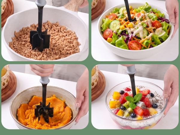 versatile food masher for ground meat