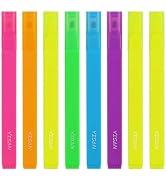 YISAN Highlighters Assorted Colores,Soft Tip Highlighters No Bleed,Journal Pens 70955