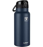 Fanhaw 32 Oz Insulated Stainless Steel Water Bottle with Chug Lid – Wide Mouth, Leak-Proof, BPA-F...
