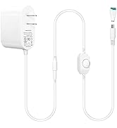 GXILEE UL Listed 12v 2A Led Power Supply with Dimmer Switch Input 100-240V, Output 12 Volt Transf...