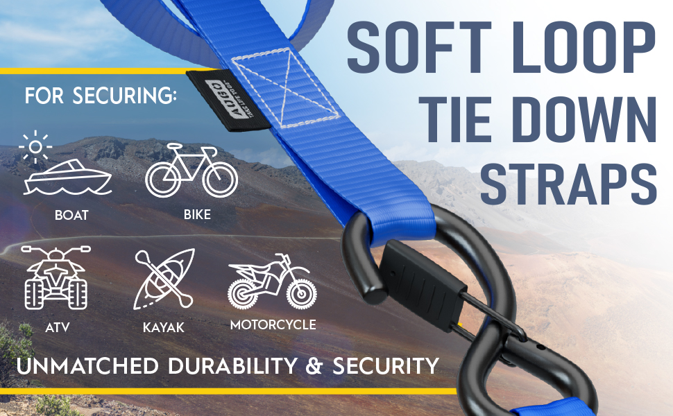 Soft Loop Tie Down Straps