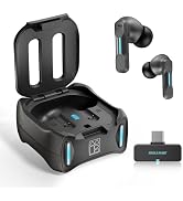 Middle Rabbit SW4 Wireless Gaming Earbuds for PC PS4 PS5 Switch Mobile - 2.4G Dongle & Bluetooth ...