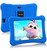 Pritom 7 inch Kids Tablet, Quad Core Android 10, 16GB, WiFi, Bluetooth, Dual Camera, Educationl, ...