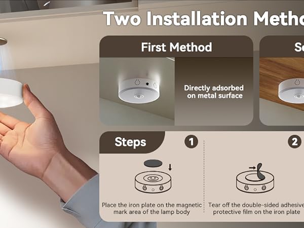 battery lights for closet