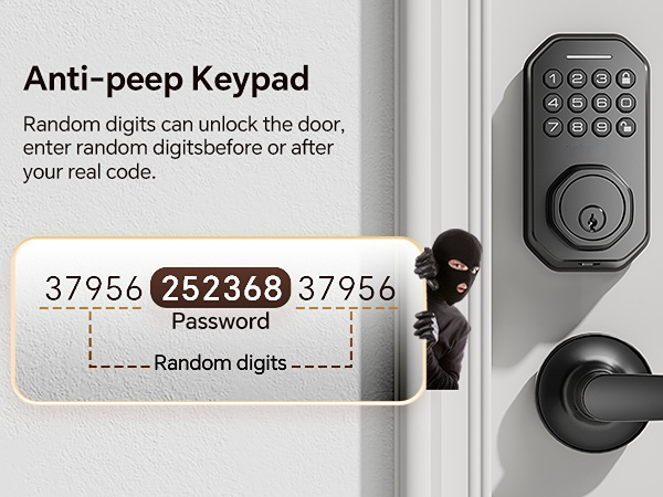 keyless entry door lock