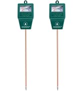 Antonki 2 Pack Soil Moisture Meter, Plant Water Meter Hygrometer | Instant Read Soil Water Level,...