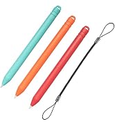 Replacement Colorful Stylus Drawing Pen and Lanyard for LCD Writing Tablet, Colorful Drawing Tabl...