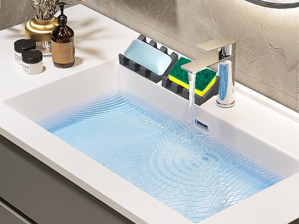 Self Draining Silicone Soap Dish with Suction Cups