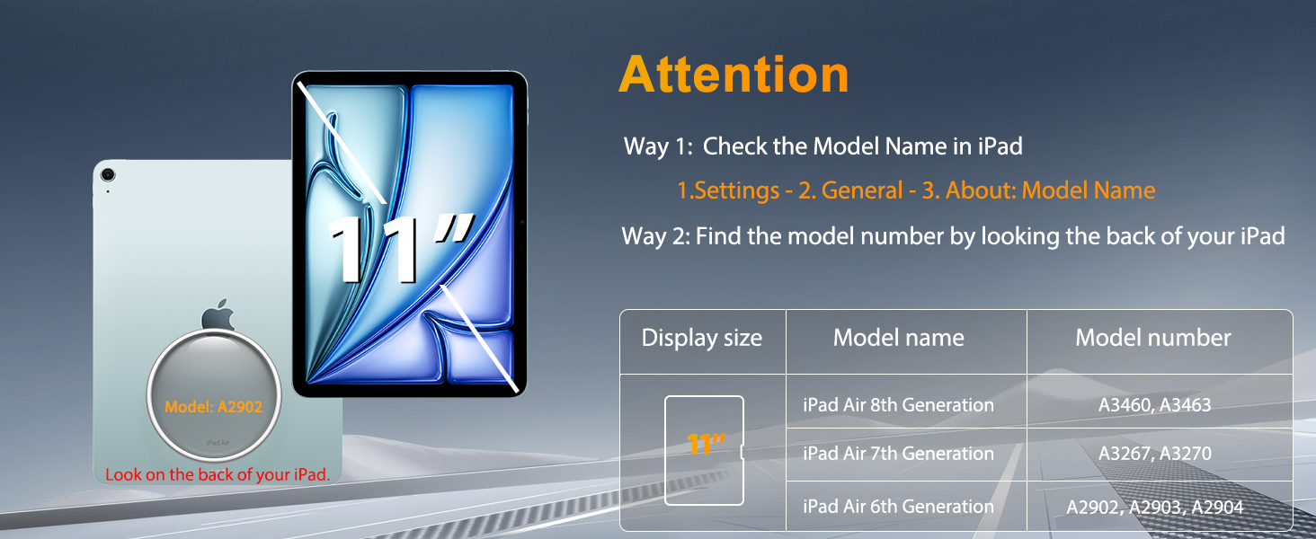 iPad air 11 inch screen protector 8th gen