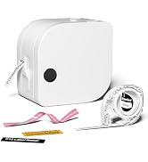 Phomemo P12 Label Maker Machine with Tape, Bluetooth Small Thermal Label Printer with Multiple Te...