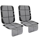 Meolsaek Car Seat Protector, Non-Slip Padded Backing Will Not Leave Imprint, Thicker Car Seat Pro...