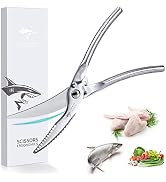 MAD SHARK Kitchen Scissors, Heavy Duty Poultry Shears Professional Kitchen Shears with Lock, Dish...