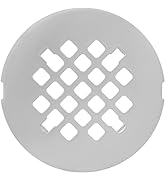 4 ¼” Snap-in Shower Drain Grate - Brushed Nickel - Replacement Cover - VHI - Handyman Designed & ...