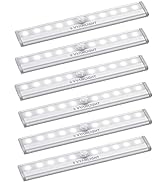 VYANLIGHT Motion Sensor LED Lights, 10 LED Battery Operated Motion Light, Stick-On Anywhere Magne...
