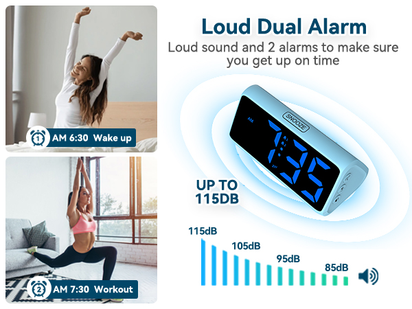 loud dual alarm