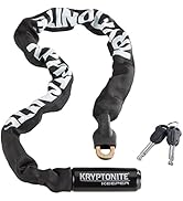 Kryptonite Keeper 785 Bike Chain Lock, 2.8 Feet Long Heavy Duty Anti-Theft Bicycle Chain Lock wit...