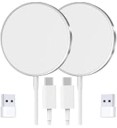 for MagSafe Charger 2 Pack, Magnetic Wireless Charging Pad for iPhone 17/17 Pro/17 Pro Max/Air/16...