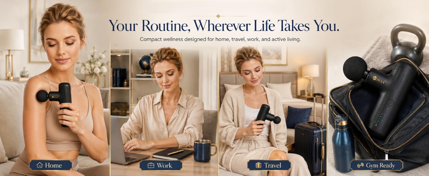 Your Routine, Wherever Life Takes You.