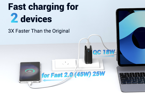 laptops and accessories phone charger block fast charging block