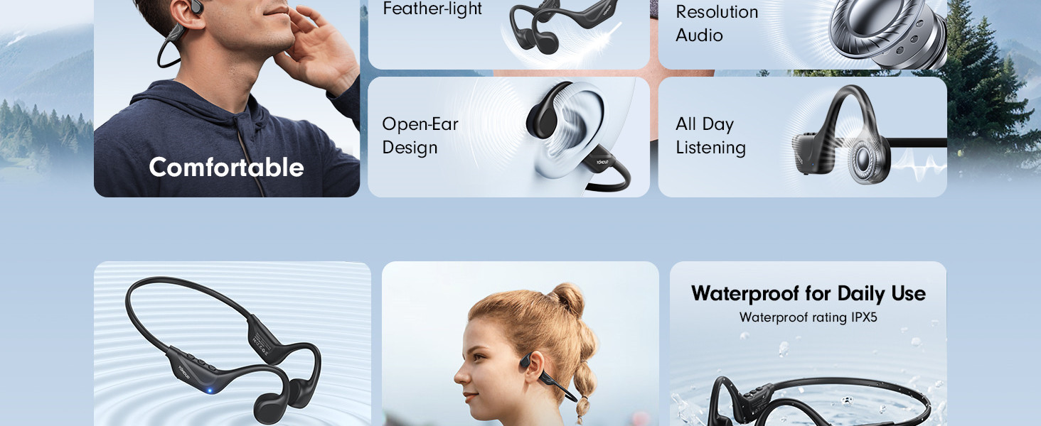 bone conduction headphones bluetooth