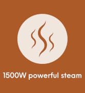 Steamer for Clothes ¦ Handheld Garment Steamer ¦ Portable and Powerful Steam ¦ Wrinkle Remover, C...