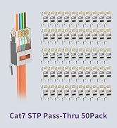 cat7 stp pass through connectors