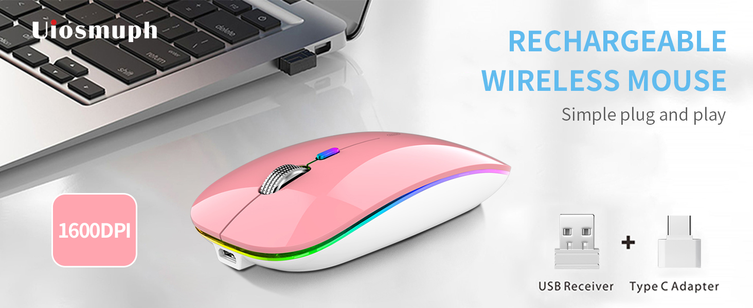 LED wireless mouse