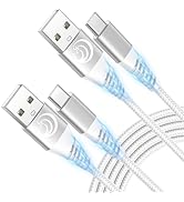 Yosou USB C Cable 10ft 2Pack, 3.1A Type C Charger Fast Charging Cable,Braided Extra Long USB A to...