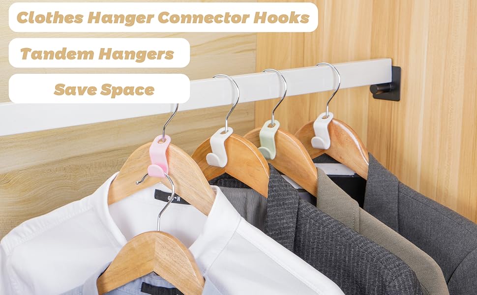 Clothes Hanger Connector Hooks
