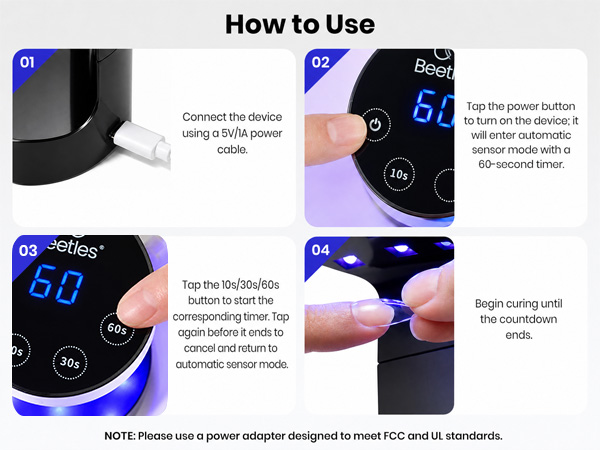 Beetles Accessories Uv Led Lamps