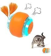 AUKL Cat Ball Toys for Indoor Cats, Bouncing Balls Wicked Ball Motion Cat Toys