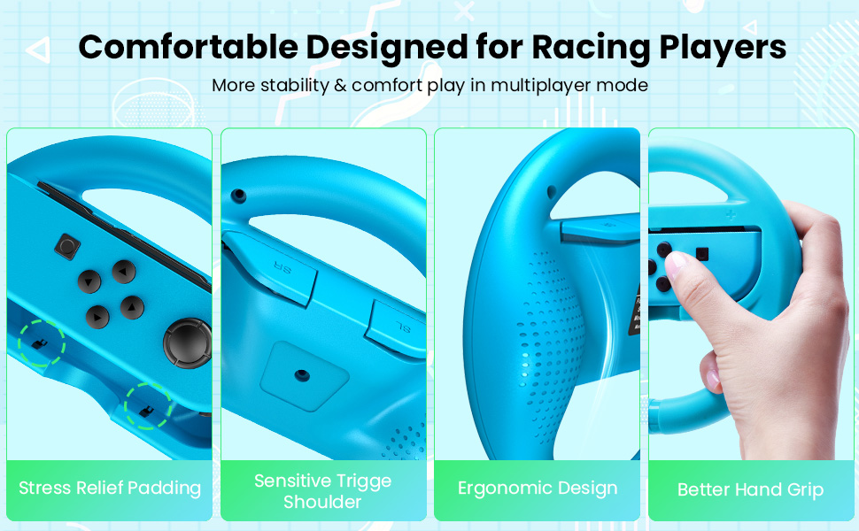 nintendo switch racing wheel
