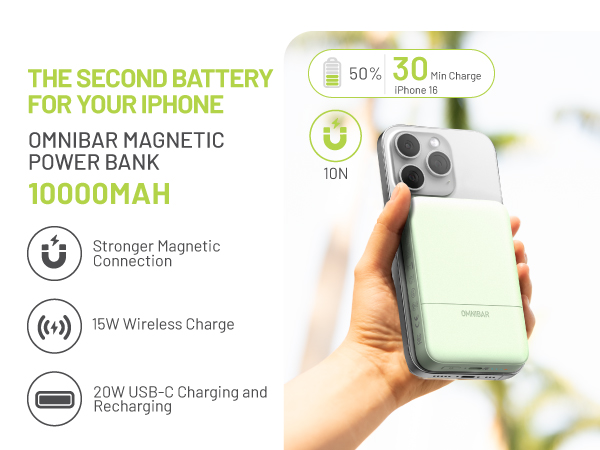 10K magnetic power bank