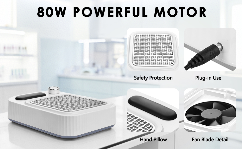nail vacuum dust collector extractor de polvo para uñas