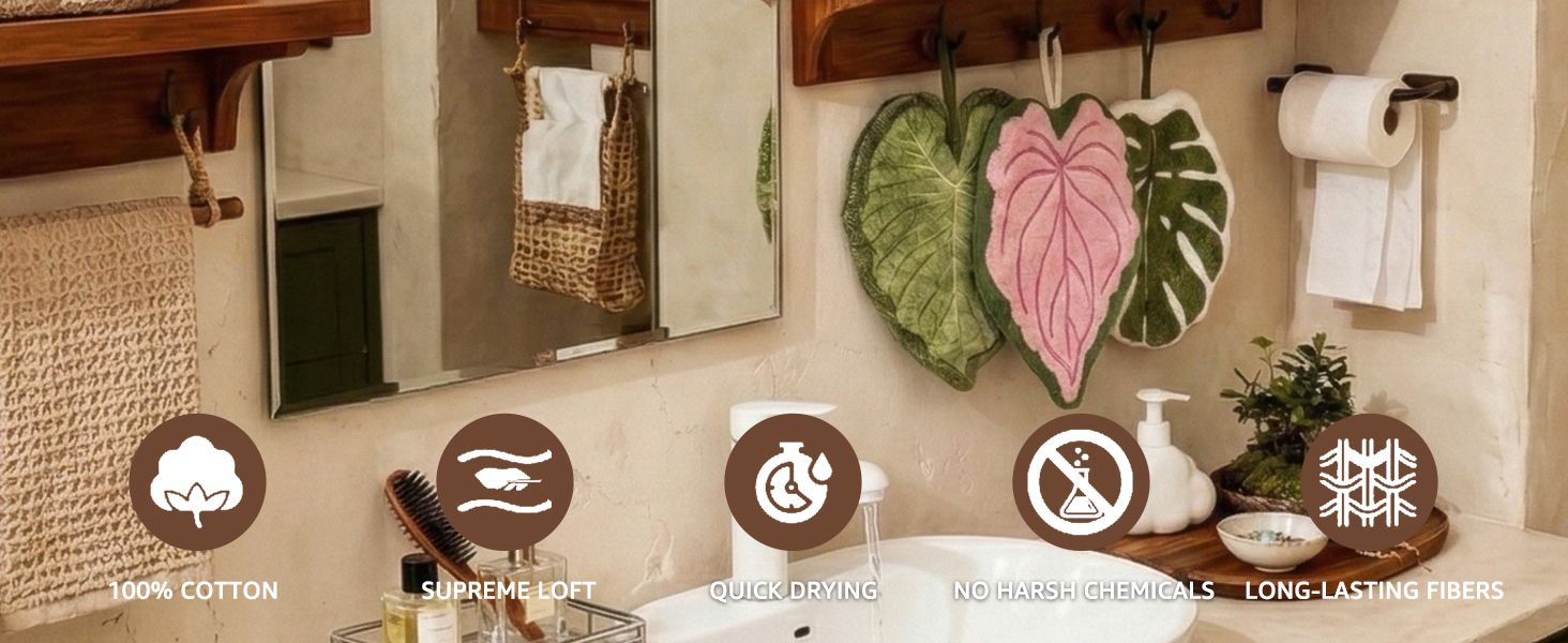 hand towels for bathroom