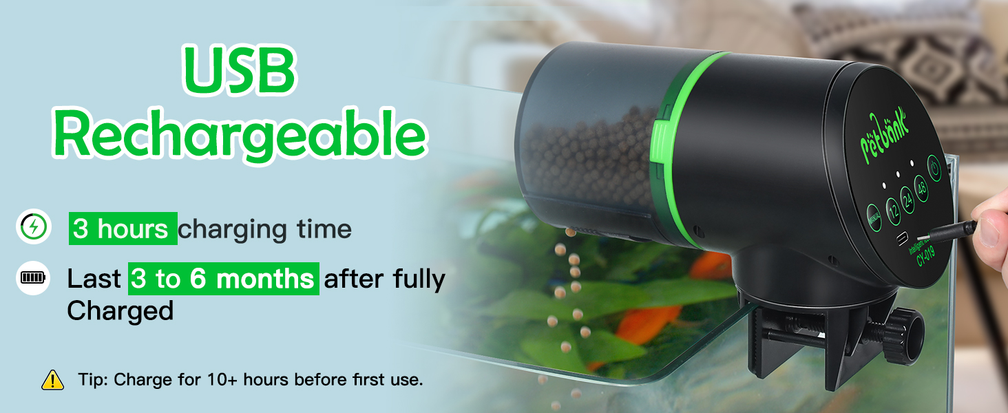 fish automatic feeder