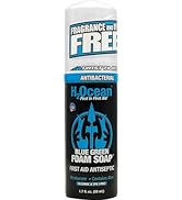 H2Ocean Blue Green Foam Soap - Tattoo Foam Antibacterial Soap for Tattoo Aftercare - Tattoo Care ...