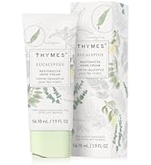 Thymes Restorative Hand Cream for Women & Men - Moisturizing Hand Cream Travel Size - Notes of Eu...