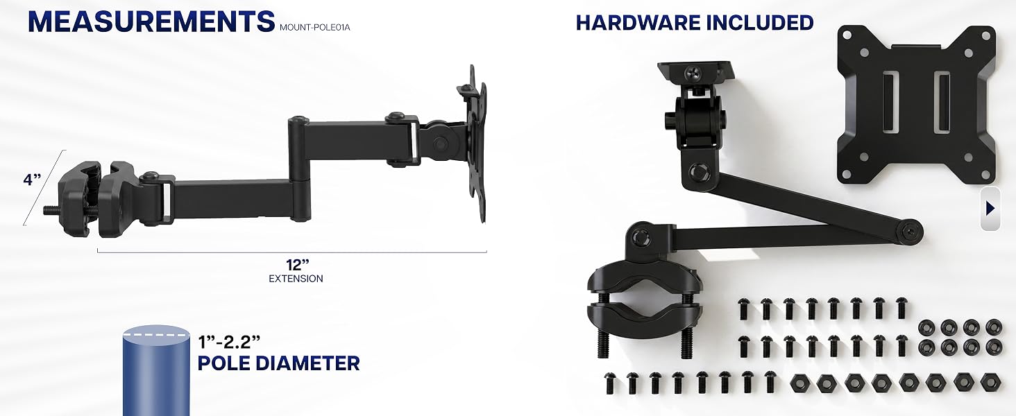 Universal Bracket Pole Mount