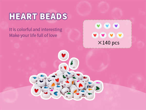Heart Beads