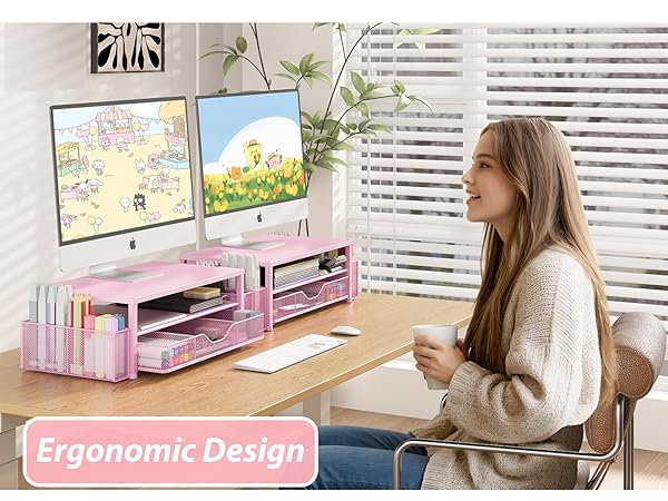 monitor stand for desk organizers and accessories computer stand riser office organization desktop