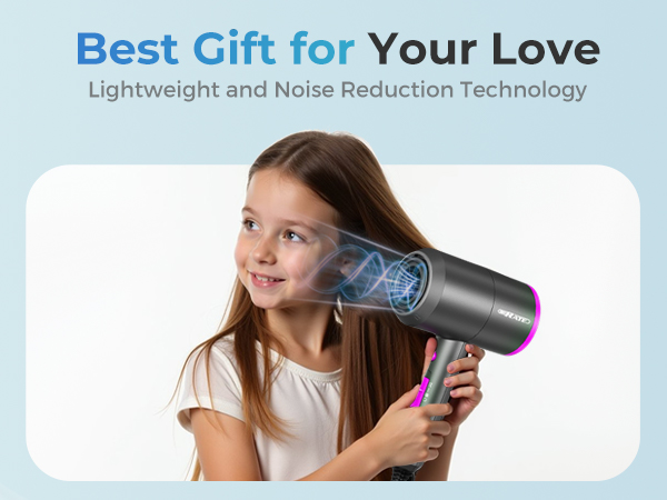 hair dryer high speed lightweight travel gift