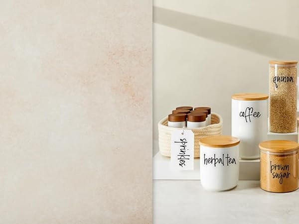 157 Script Pantry Labels