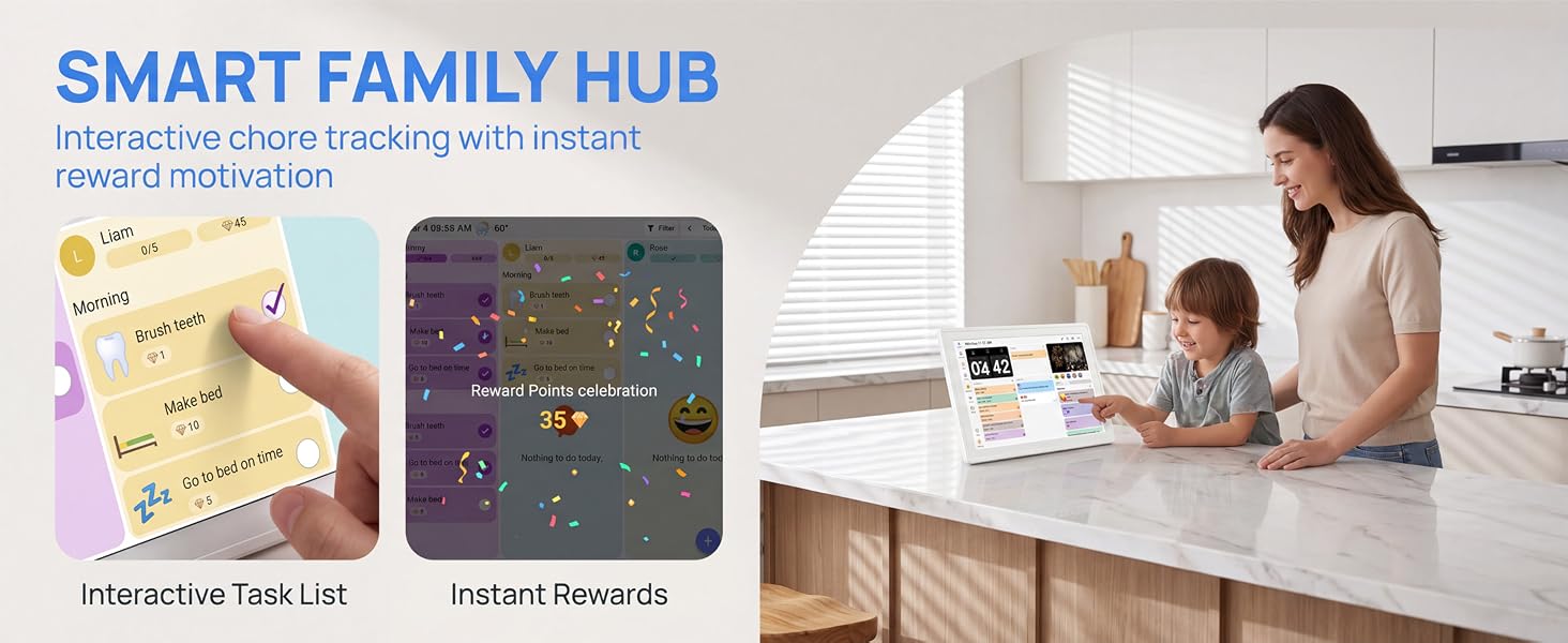 digital family calendar touchscreen