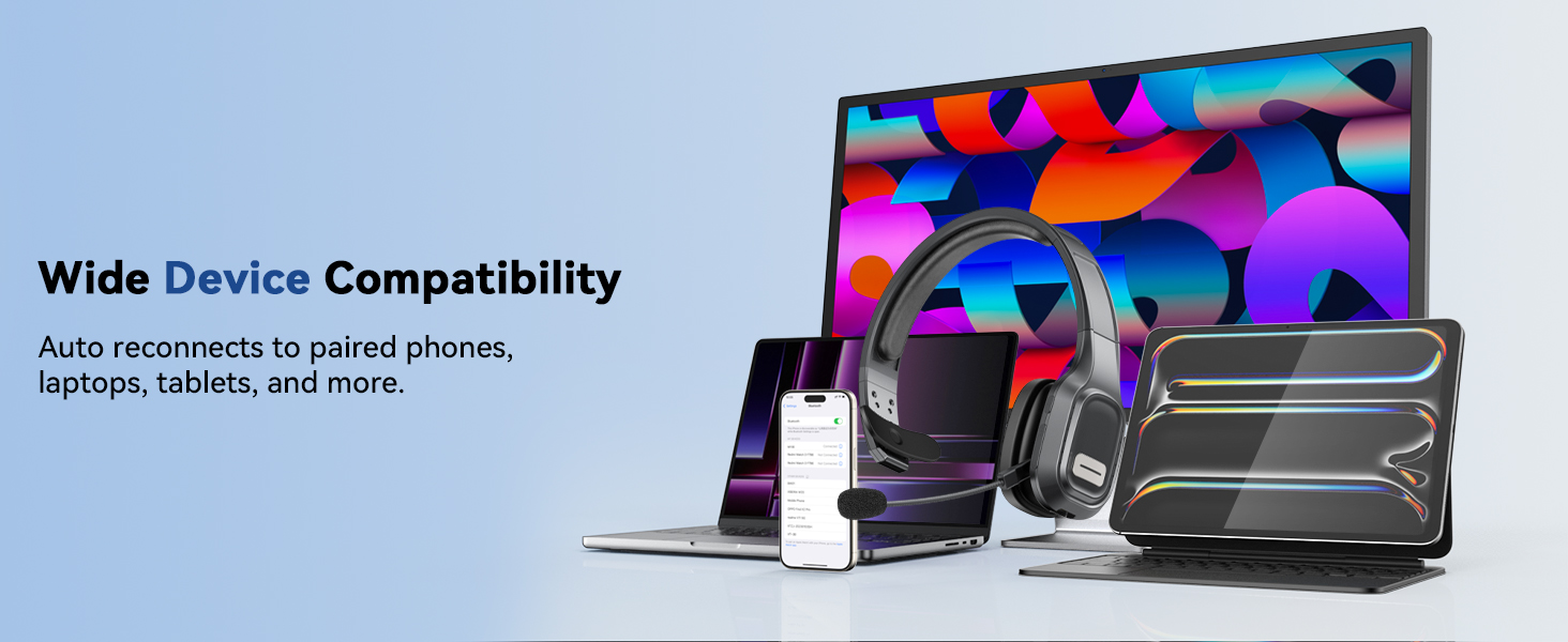 bluetooth headphones noise canceling