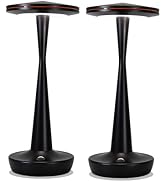 LED Cordless Table Lamps Rechargeable - Outdoor Battery Operated Portable Table Light 3 Color Ste...