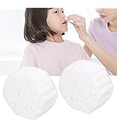Dental Cotton Gauze Rolls, 100pcs Rolled Cotton Ball for Mouth and Nosebleeds, Small Non-Sterile ...