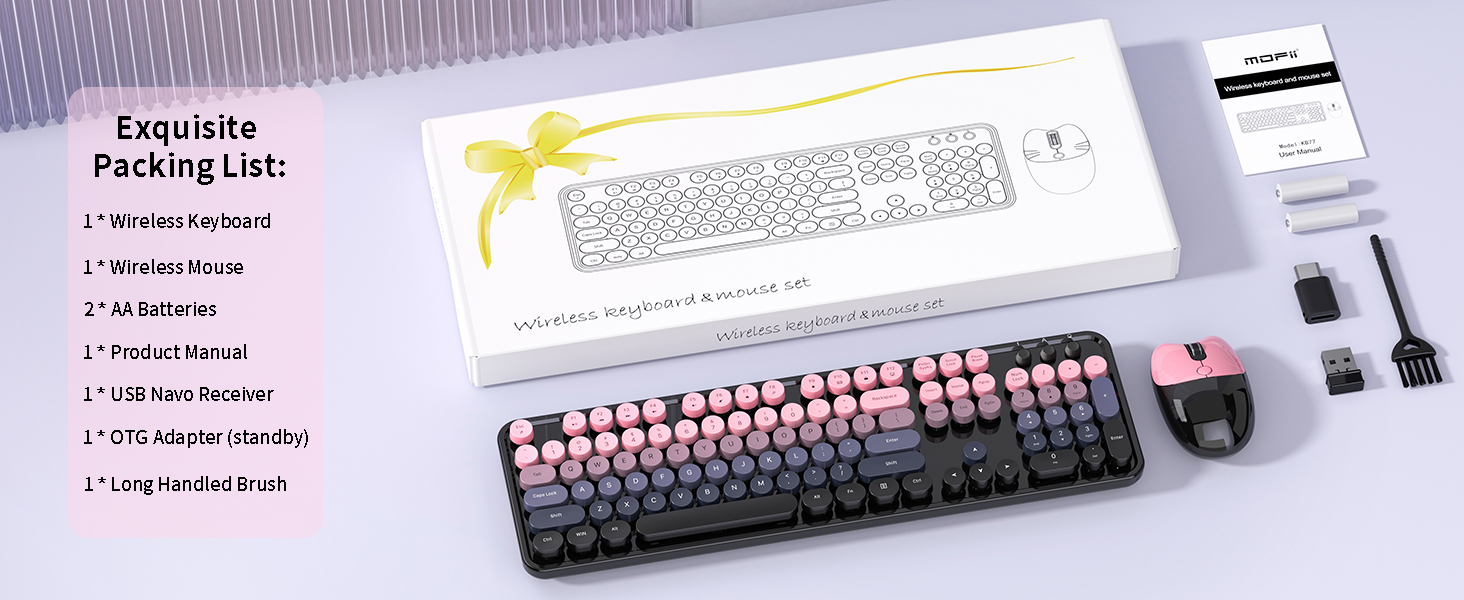 Wireless Keyboard and Mouse