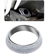 ID 2.36"/60mm Car Exhaust Manifold Gasket,Graphite Construction Exhaust Donut Gasket Seal Muffler...